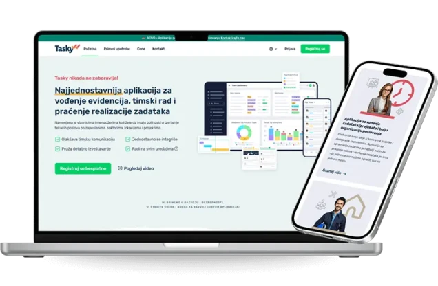 Tasky SaaS web application